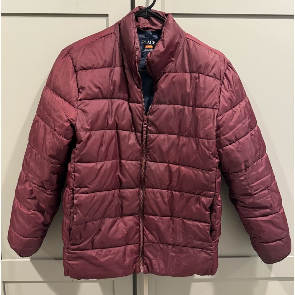 Boys coat. Size xl. Burgundy